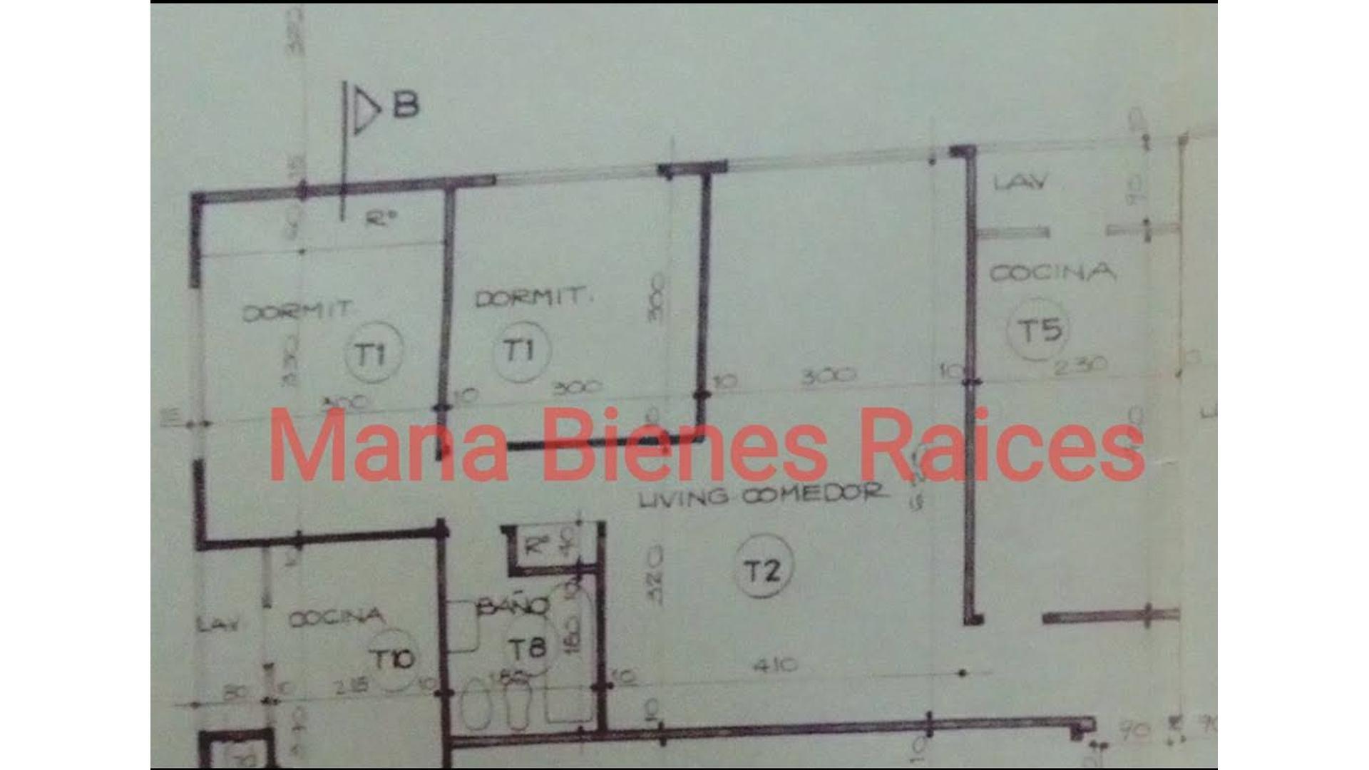 Departamento en Venta de 2 dormitorios