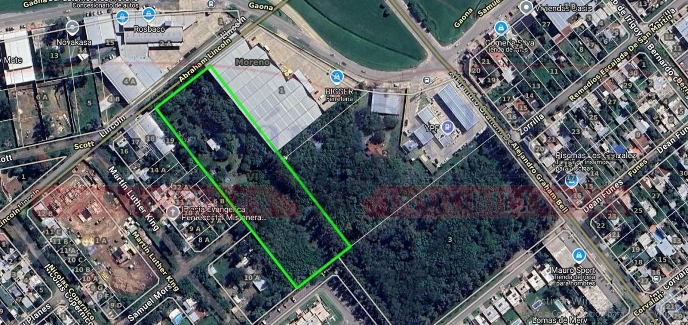 FRACCIÓN DE 10.900 M² A MEDIA CUADRA DE LA AU. ACCESO OESTE