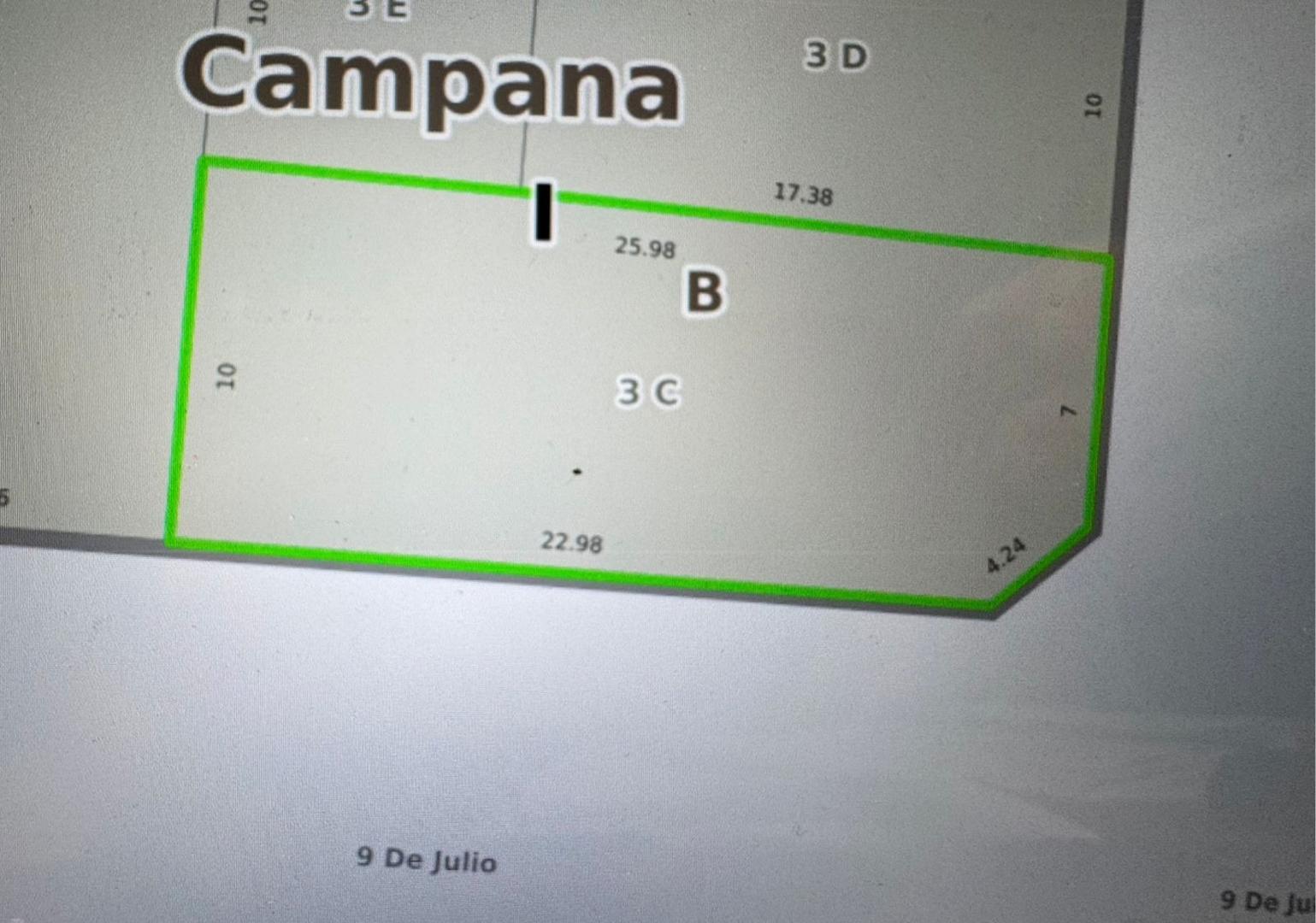 Terreno en Venta de 255,0 m2