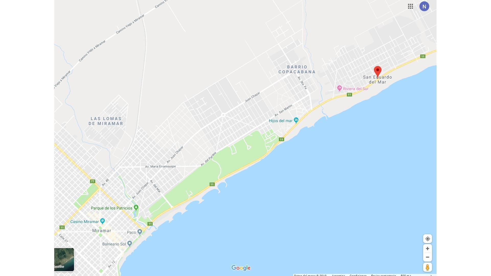 Sobre Ruta 11 Calle 4 N°1881 San Eduardo Del Mar ,mar Del Plata A 5'miramar