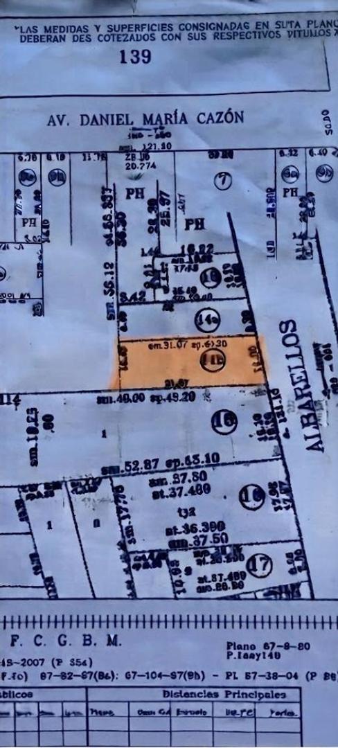 Terreno en Venta en Tigre Centro, USD 320.000