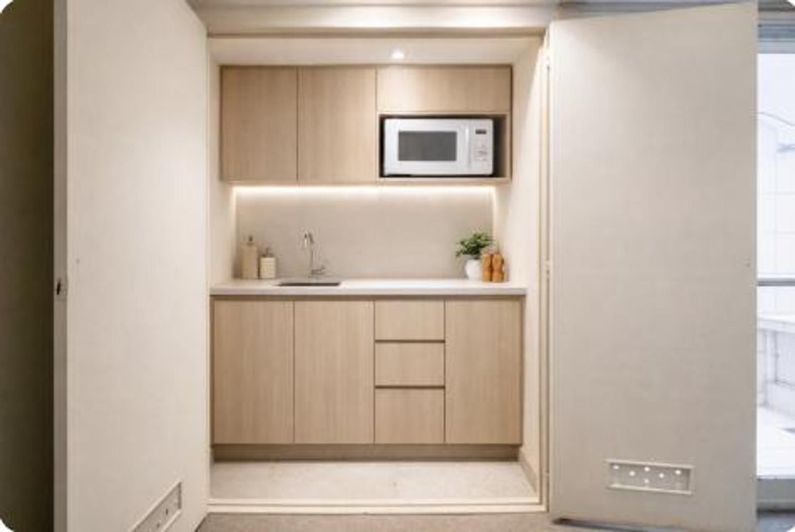 Departamento Monoambiente con 1 baño