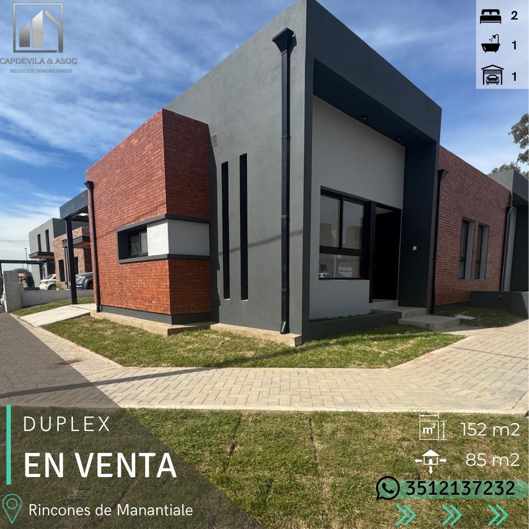 DUPLEX 2 DORMITORIOS - RINCONES DE MANANTIALES