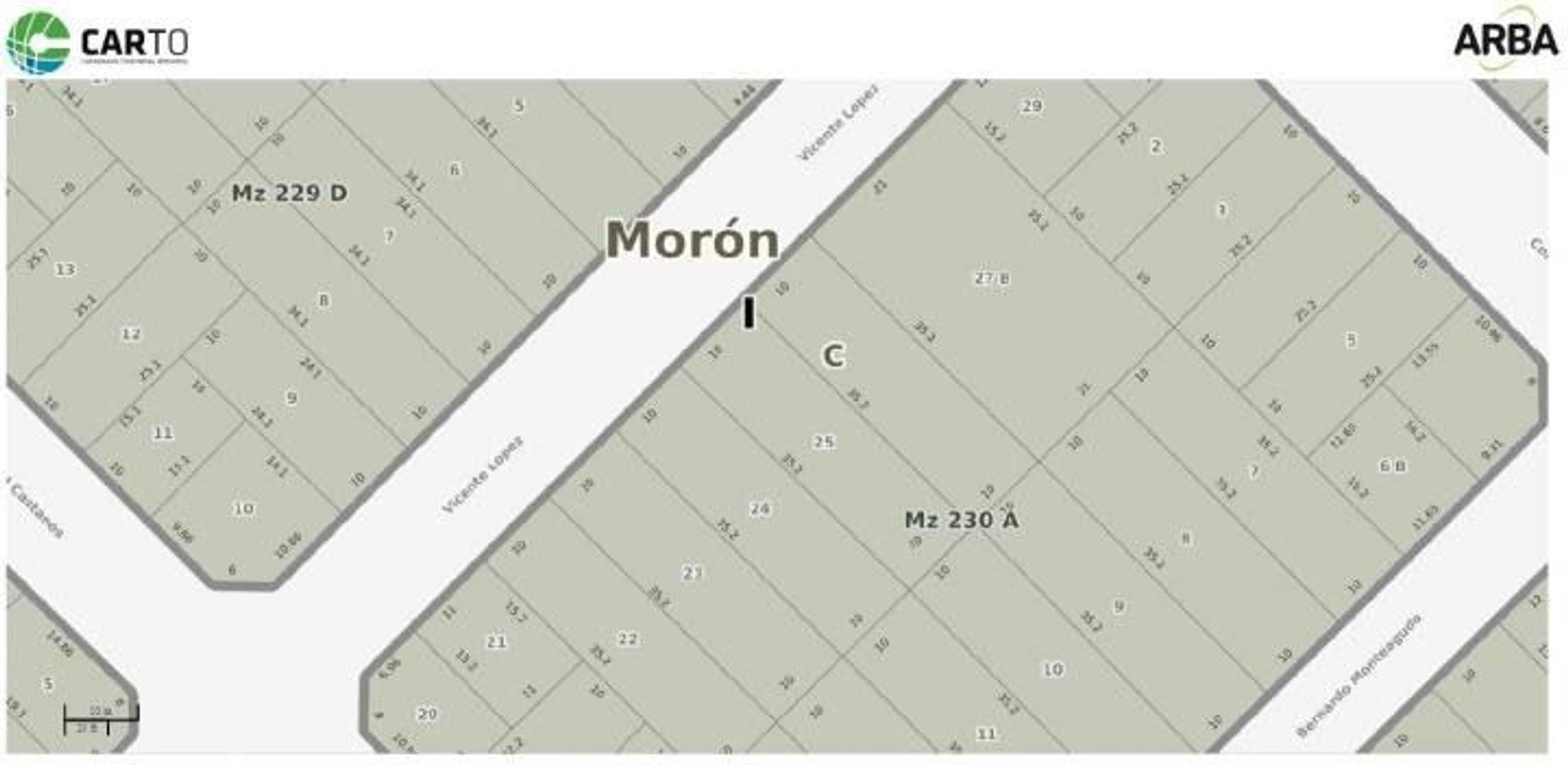 Terreno en Venta en Moron, USD 180.000