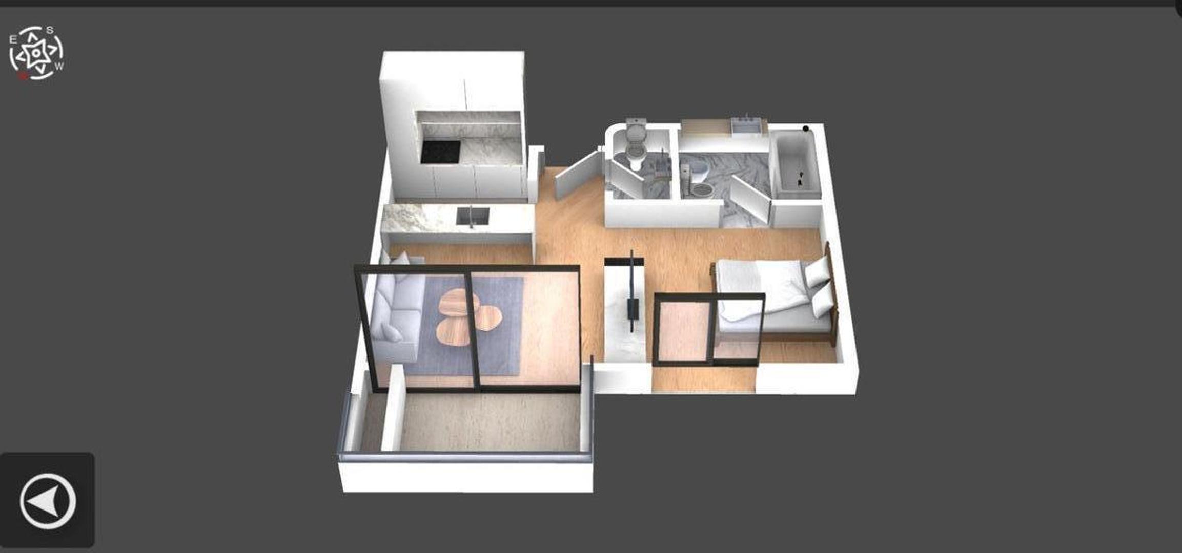 Departamento en Venta con 1 cocheras