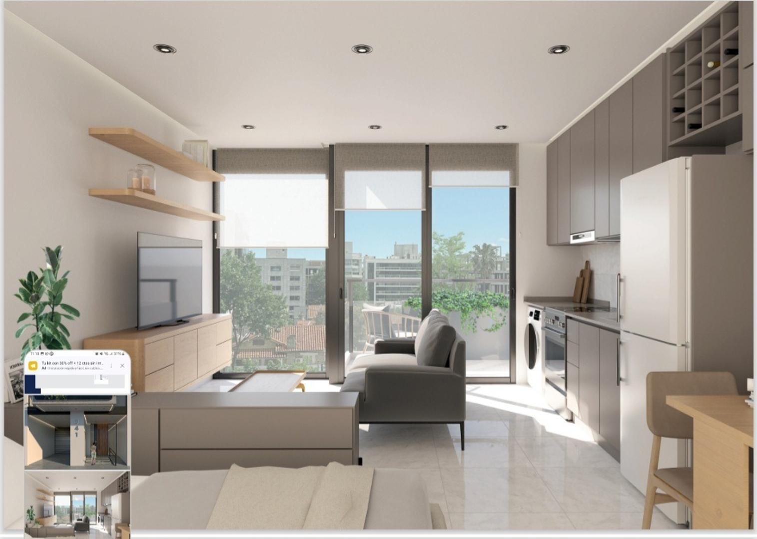 Departamento MONOAMBIENTE a estrenar en pozo