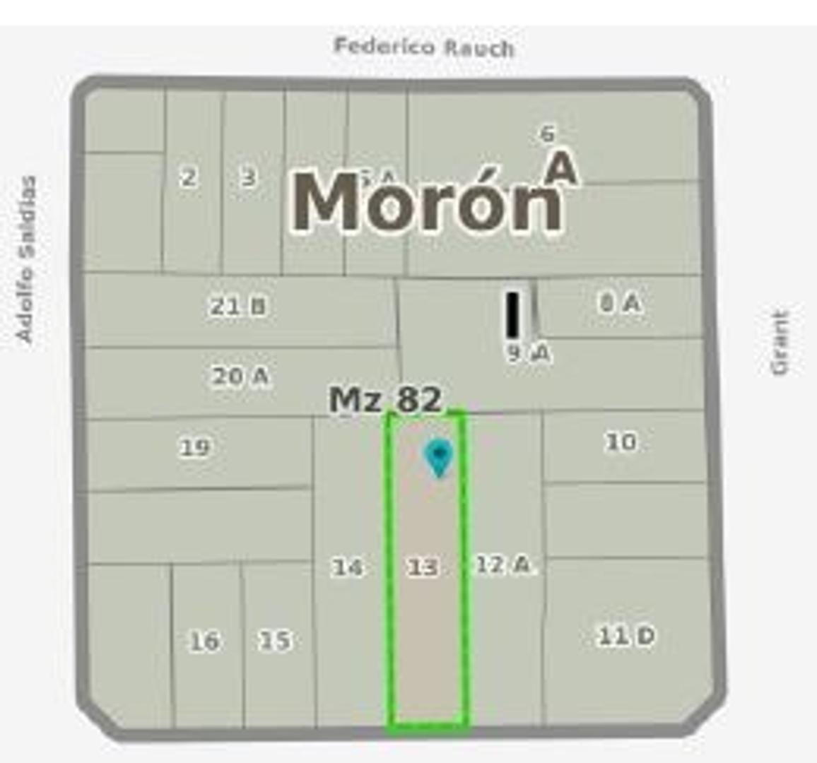 Lote de 10,47 x 43,3 con casa de 5 amb.-IDEAL EMPRENDIMIENTO