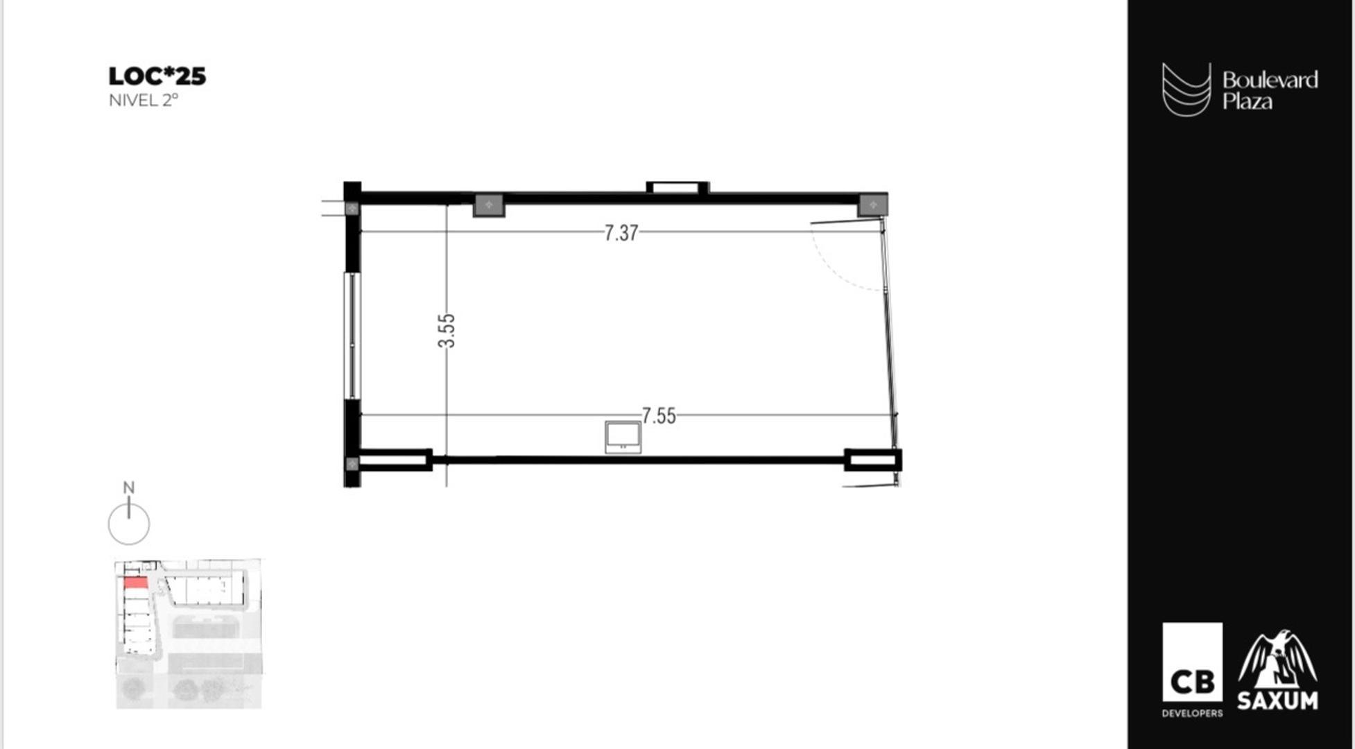 Oficina en Venta al Sur