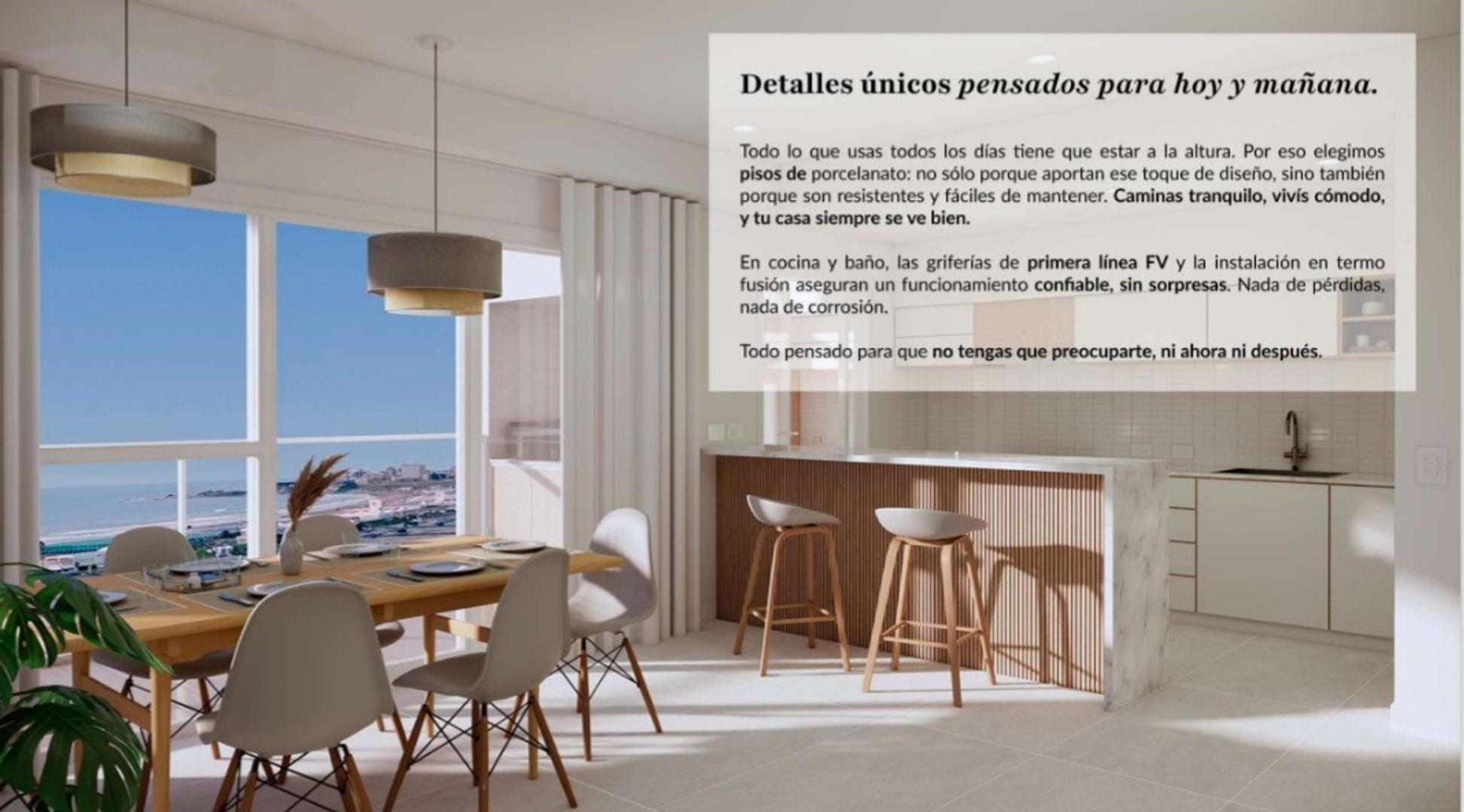 Departamento en Venta en Punta Mogotes, USD 122.400