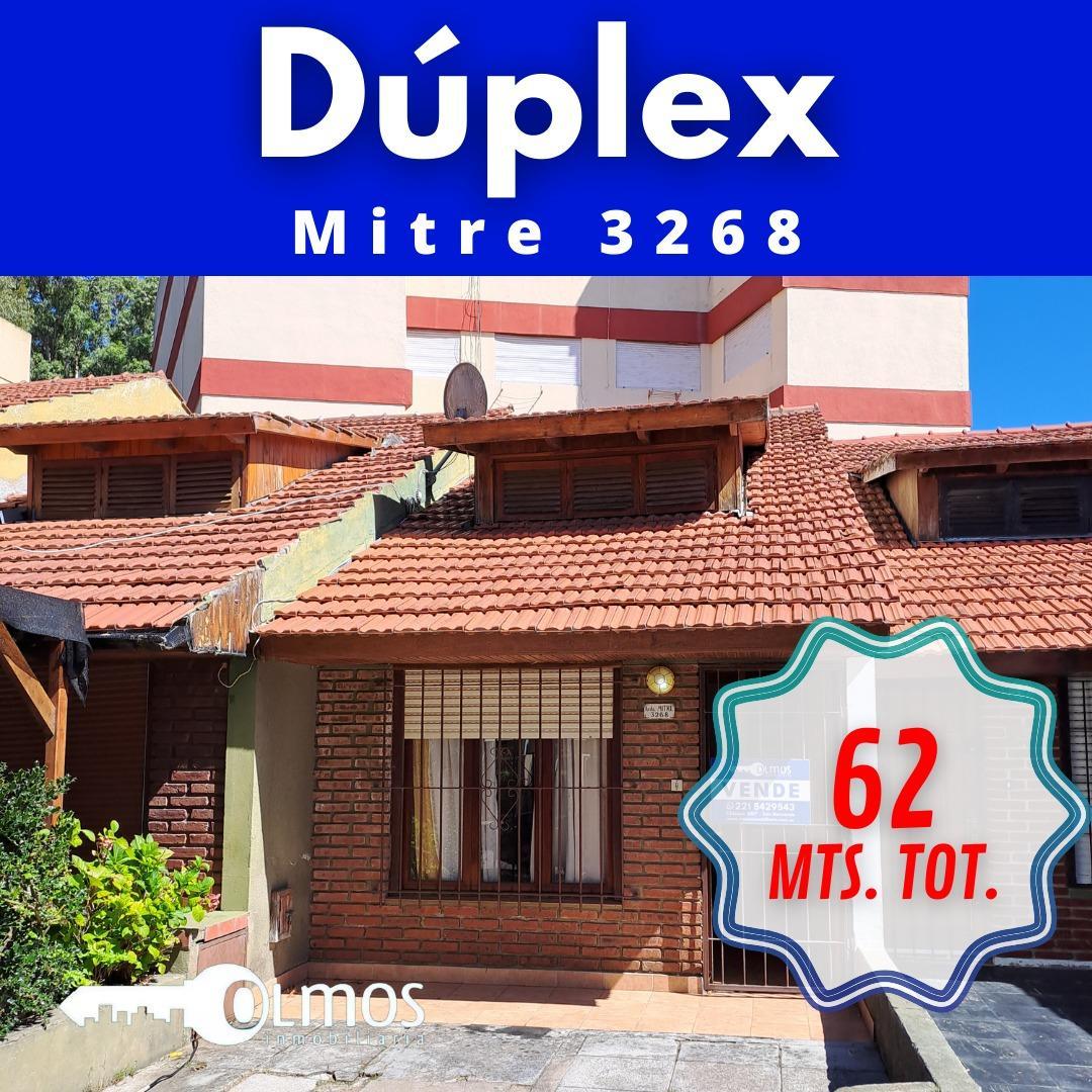 Duplex, 2 dormitorios, cochera, patio