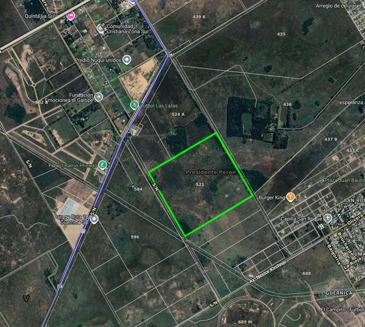 67 hectareas en block Canning precio por hectarea