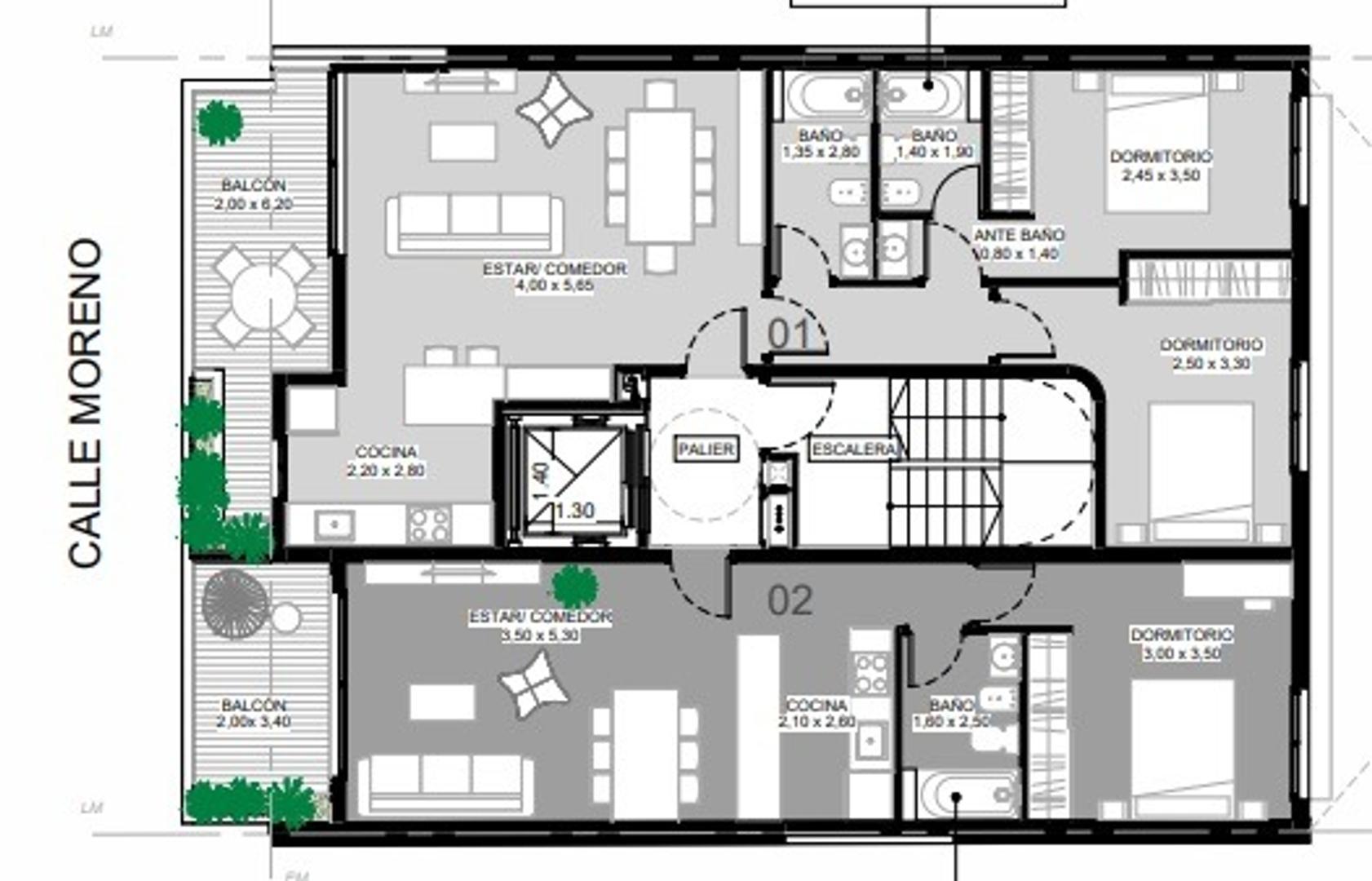 Departamento en Venta A Estrenar