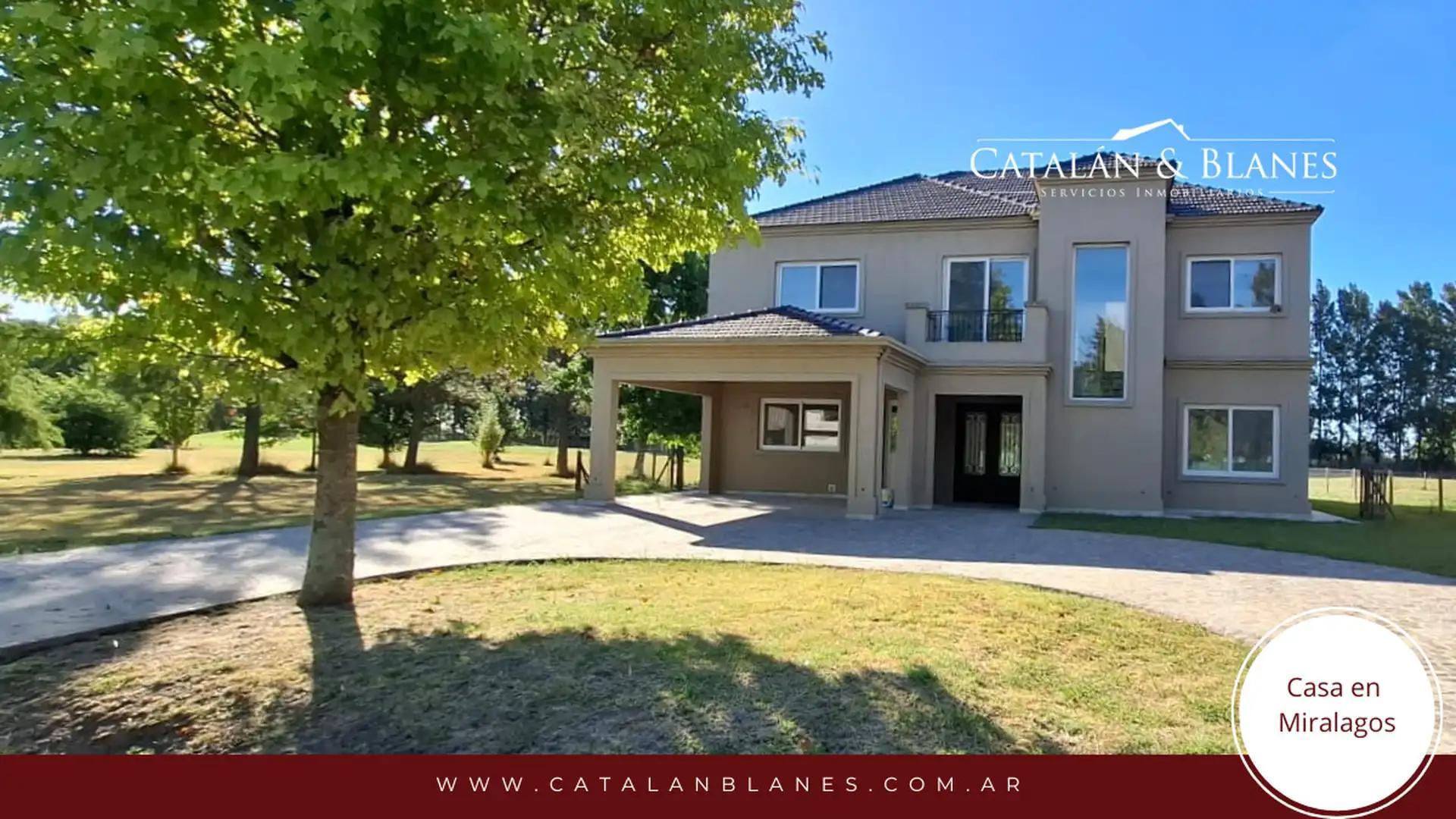 Residencia con preciosa vistas al Golf y Spa-Miralagos Club