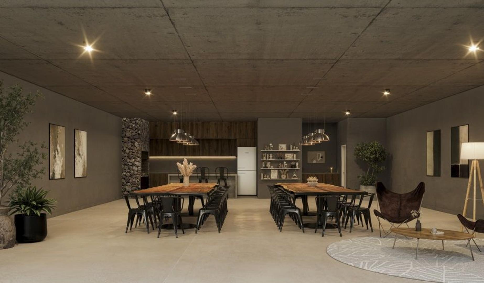 Departamento 2 ambientes con 1 baño