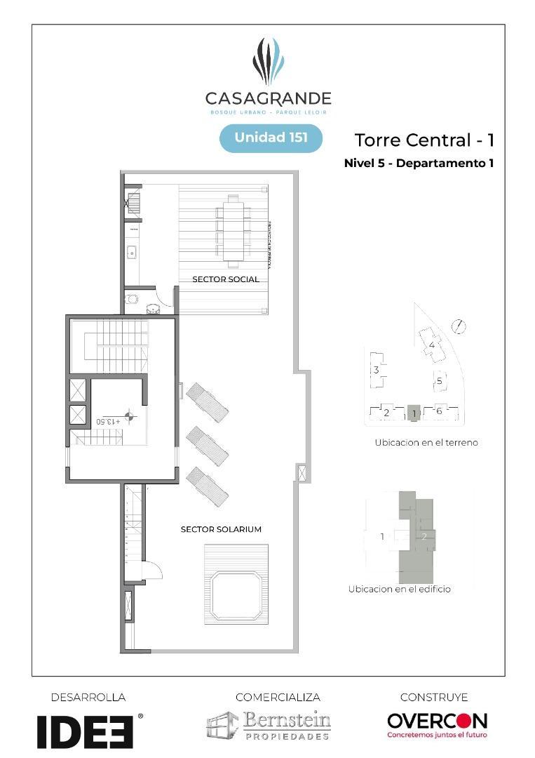 Departamento en Venta de 3 ambientes