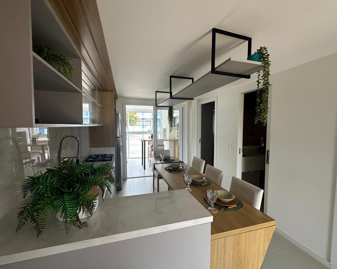 Departamento 2 ambientes con 1 baño