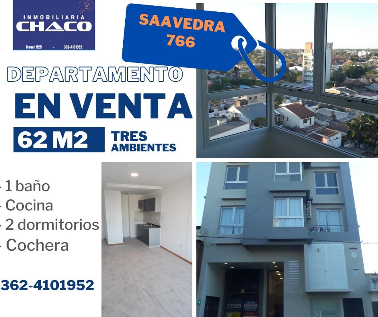 DEPARTAMENTO DOS DORMITORIOS CON COCHERA