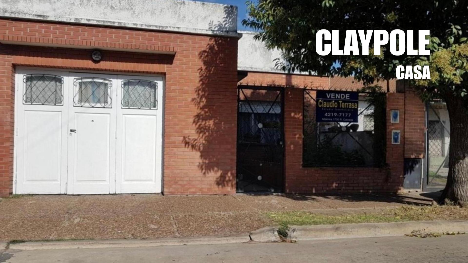 CASA EN VENTA EN CLAYPOLE