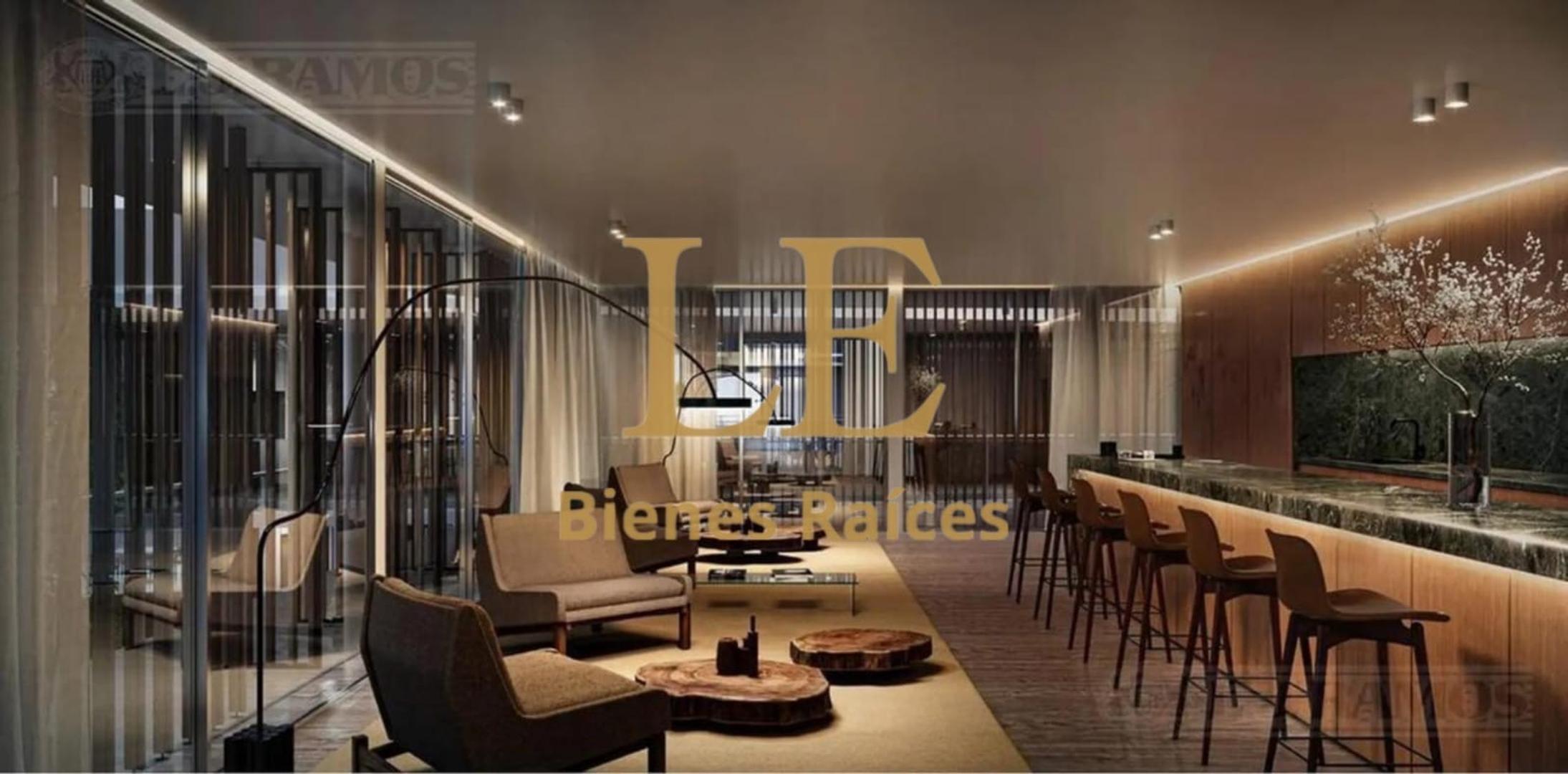 Departamento 2 ambientes con 2 baños