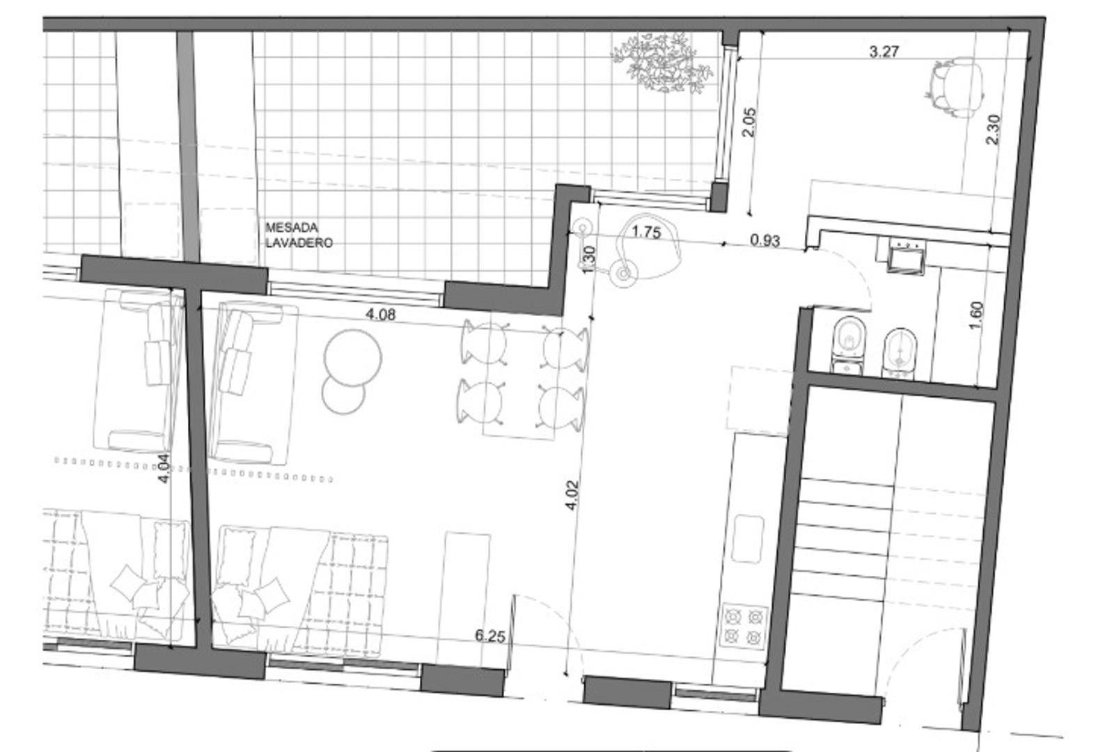 Departamento en Venta de 2 ambientes