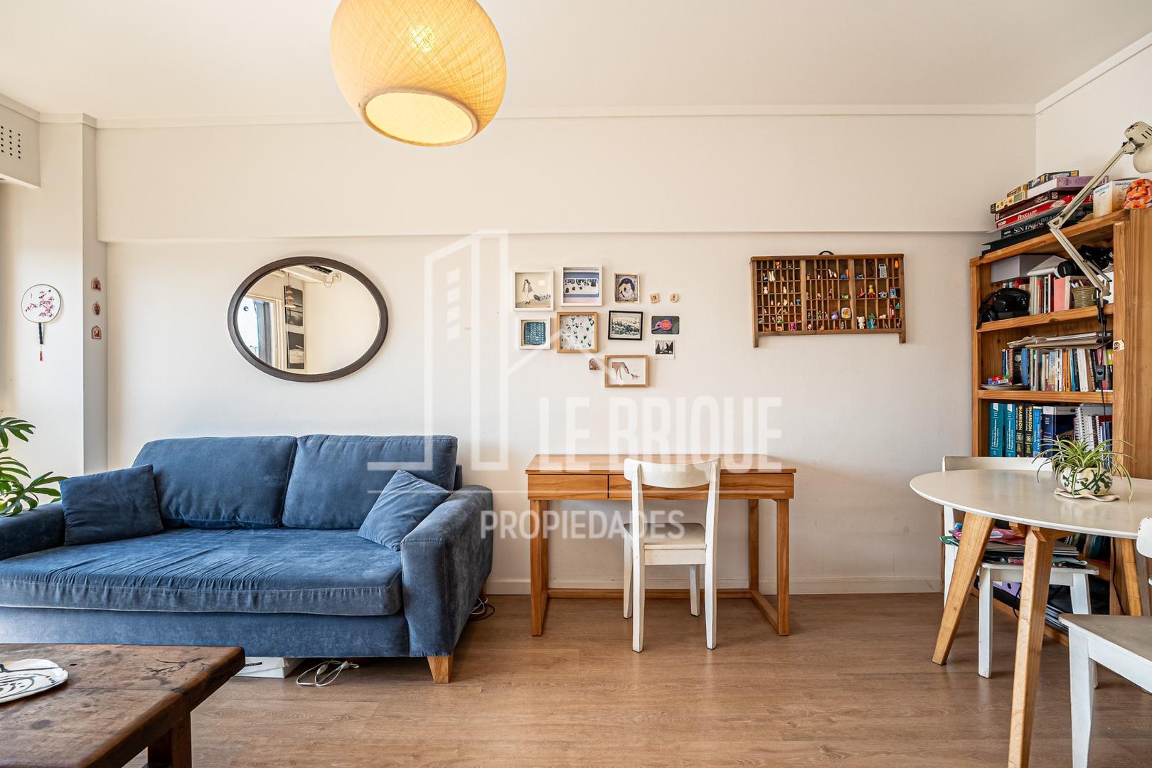 Departamento 2 ambientes con 1 baño