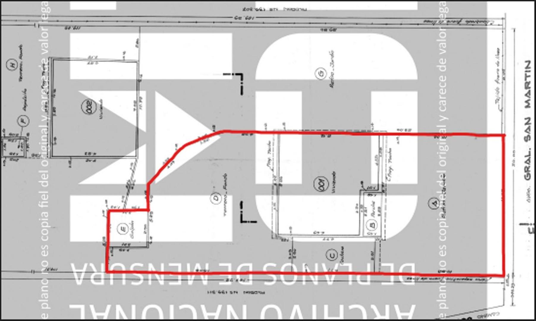 Avenida San Martín 5735 100