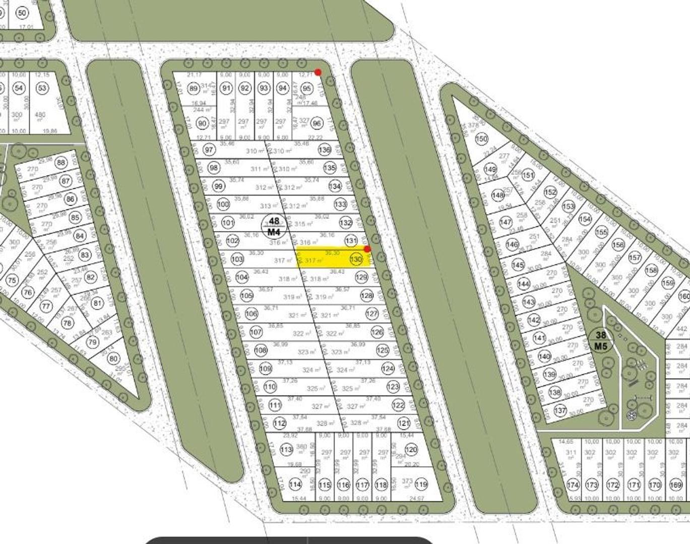 Terreno en Venta de 317,0 m2