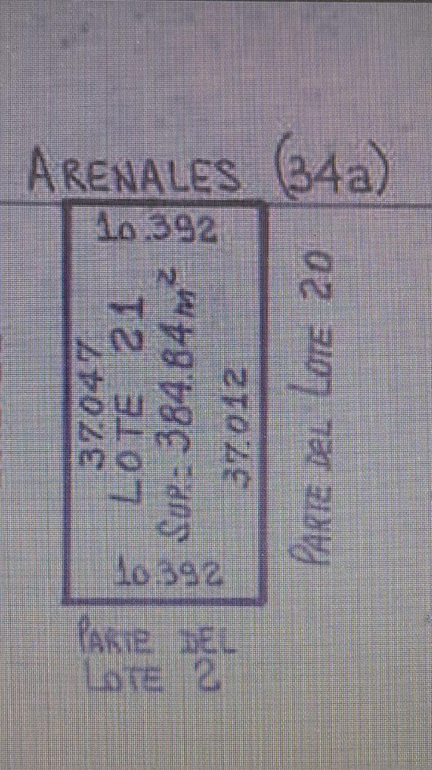 Venta Terreno 10x38m2 sin construccion Vicente Lopez