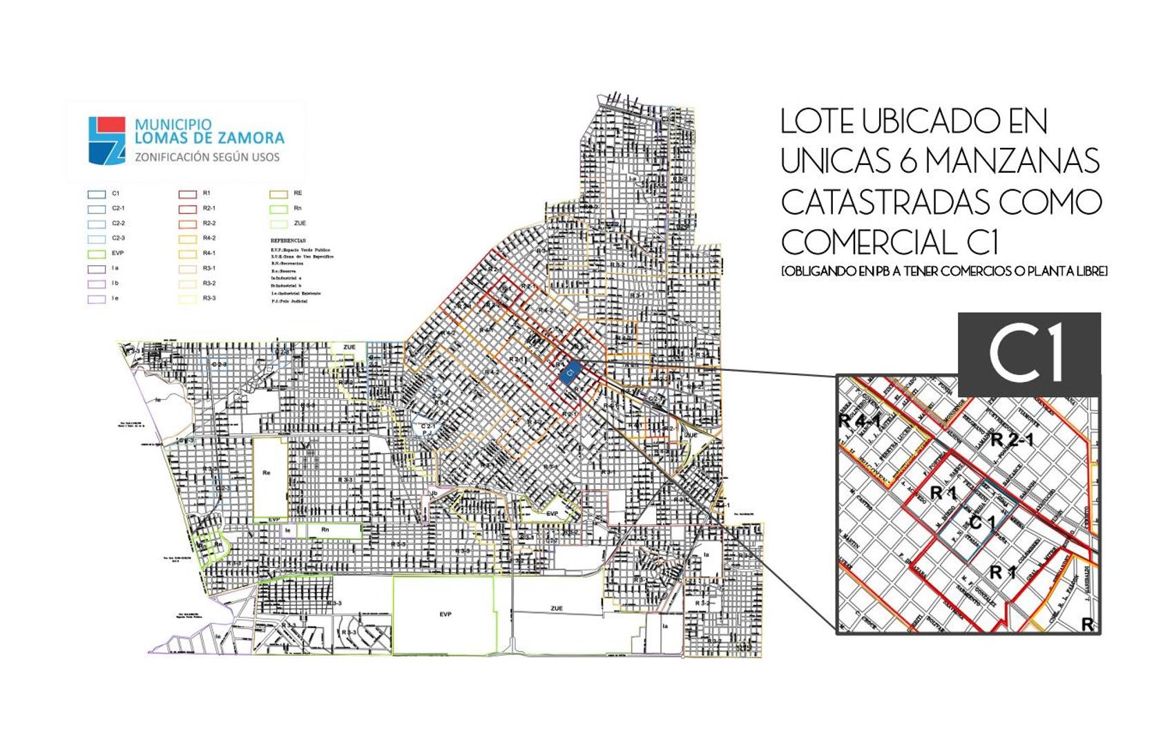 Destacable Venta en Block para uso comercial, oficinas, consultorios y viviendas, Lomas de Zamora