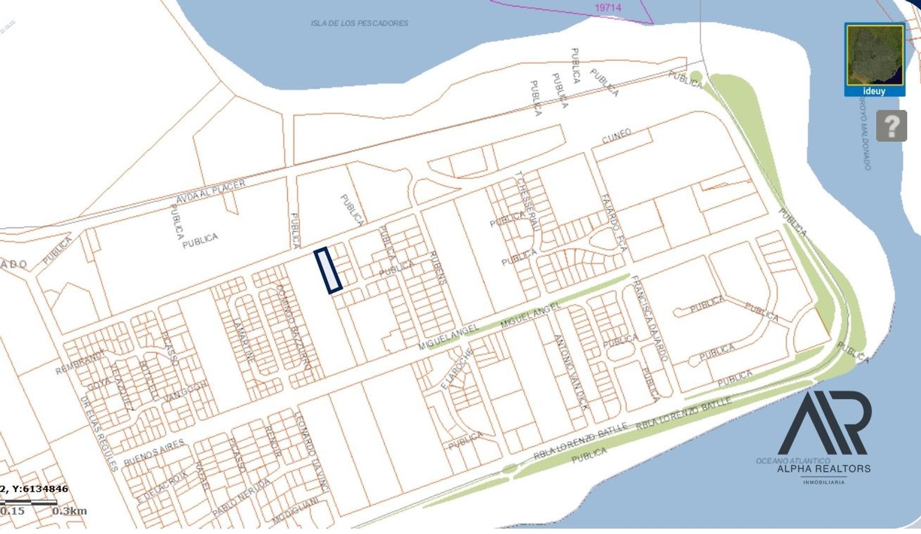 Terreno en Venta 120  mts Frente