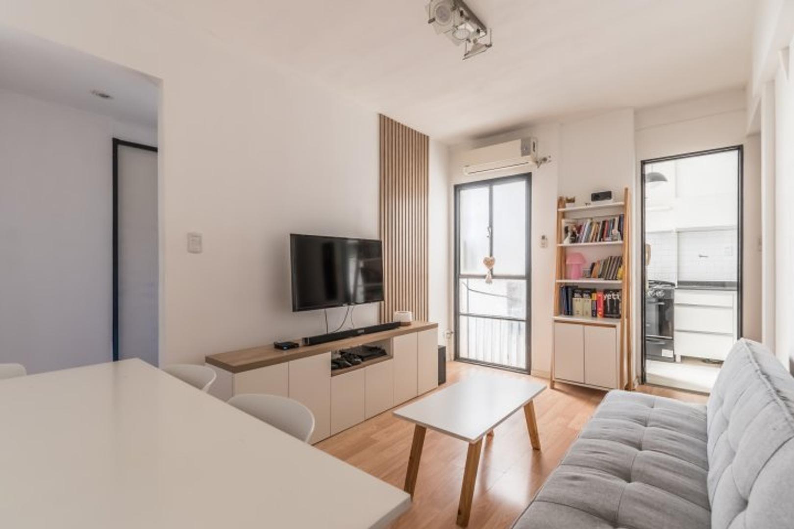 Departamento 2 ambientes con 1 baño