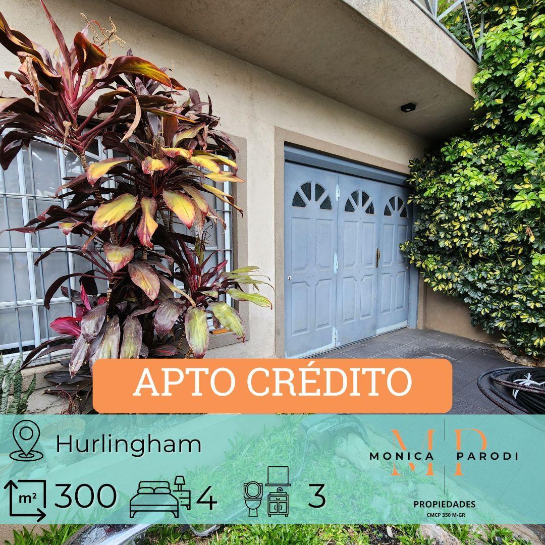 CASA 5 AMBIENTES CON GRAN PARQUE EN VILLA TESEI – HURLINGHAM