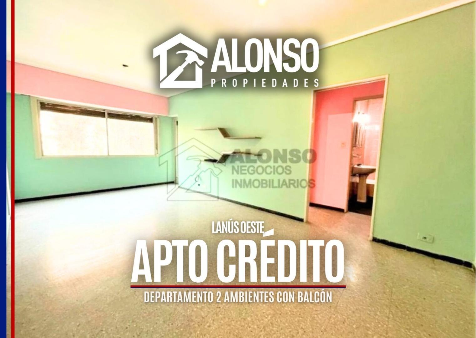 AMPLIO DPTO 2 AMBIENTES CON BALCÓN - LANUS OESTE