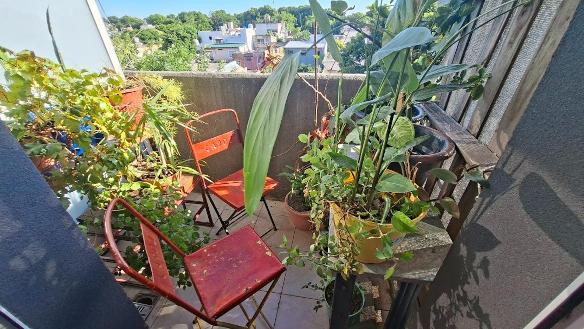 Departamento 2 ambientes con 1 baño