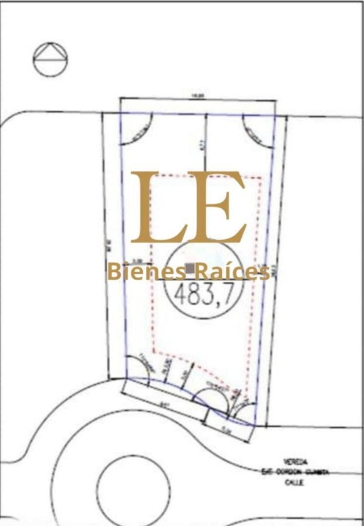 Terreno en Venta de 483,0 m2