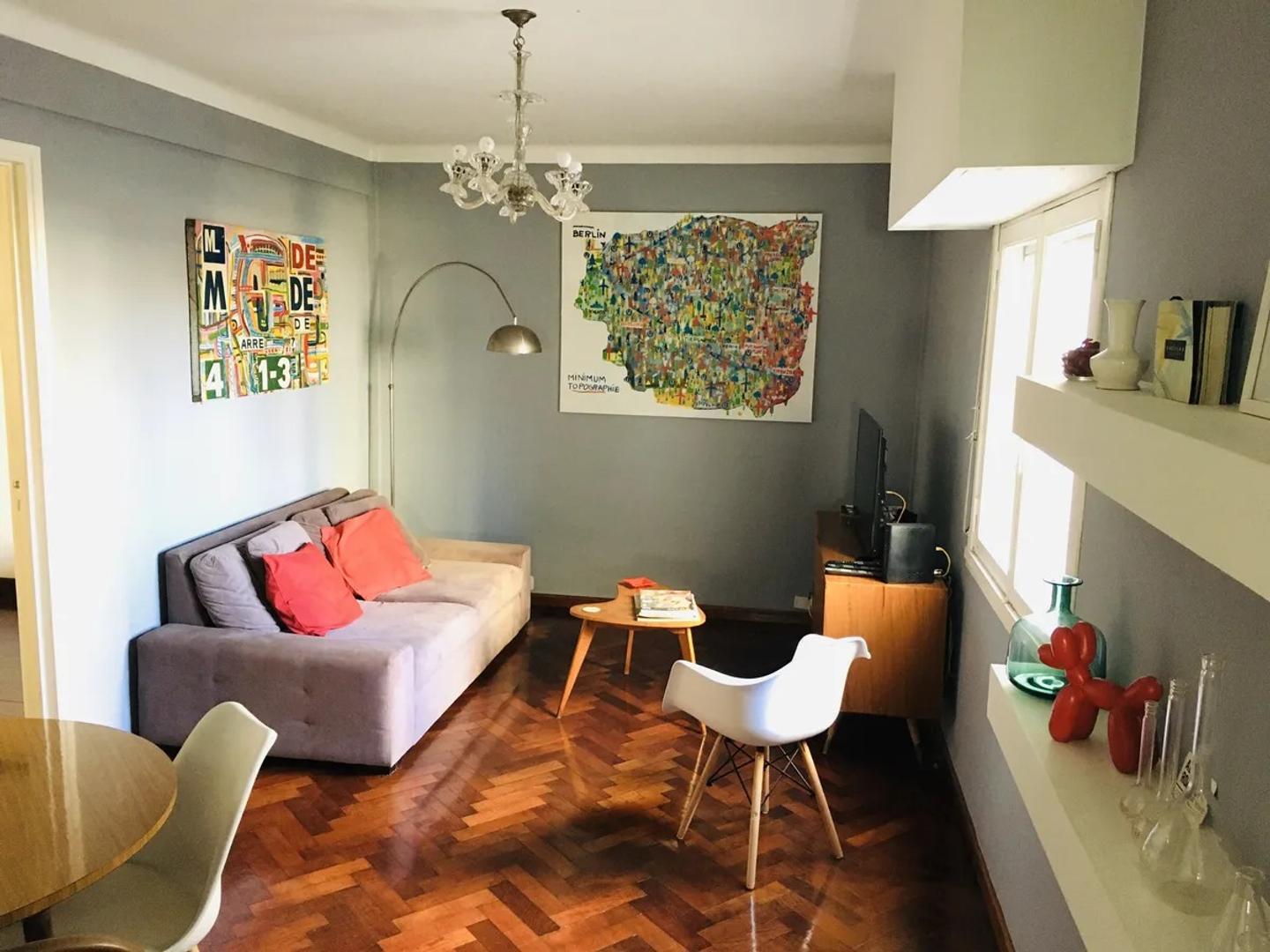 Alquiler Departamento 2 Ambientes en Palermo Hollywood