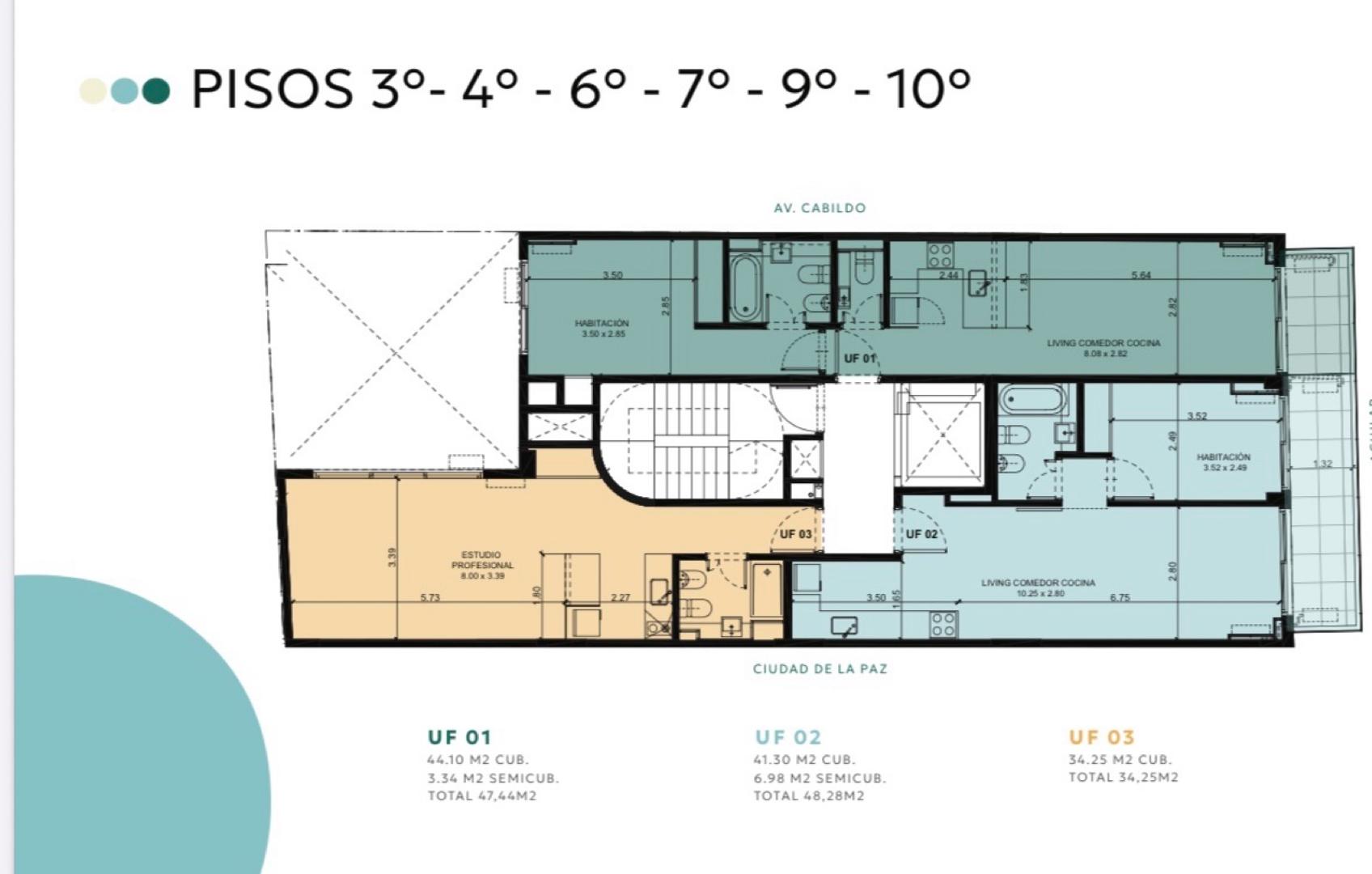 Departamento en Venta de 1 dormitorio