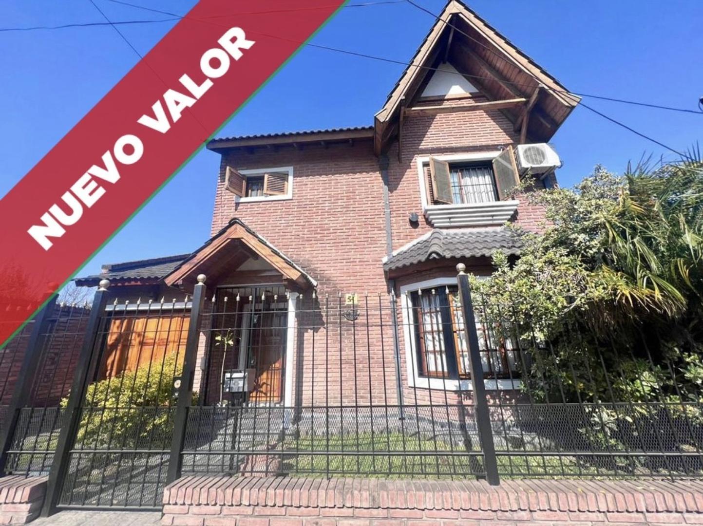 Chalet 4 ambientes en excelente ubicación.