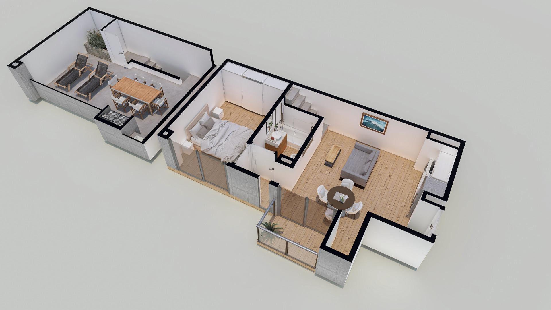 Departamento en Venta de 1 dormitorio