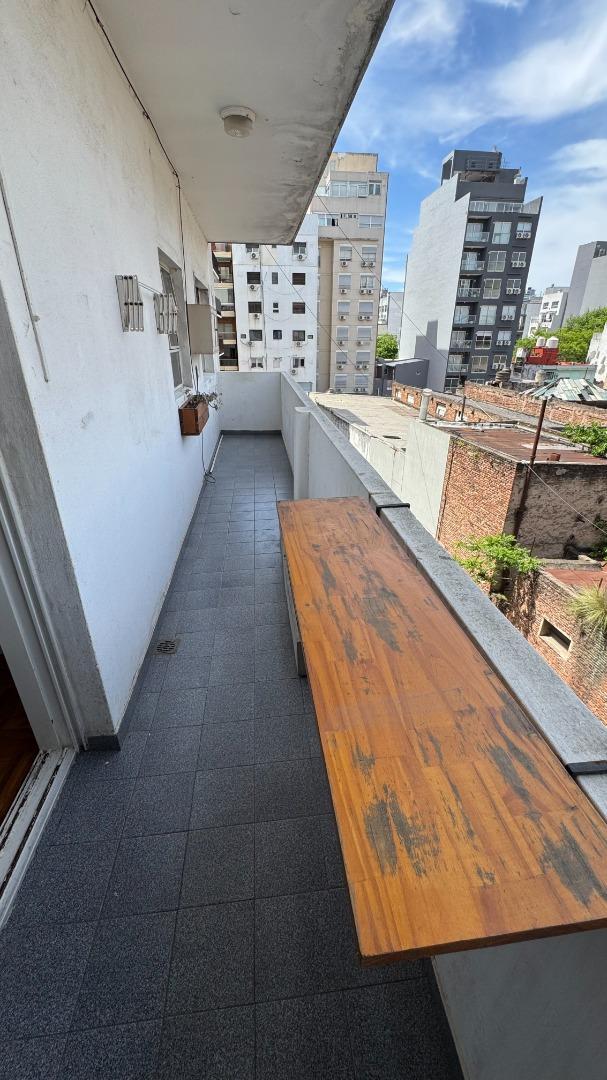 Departamento 2 ambientes con 1 baño