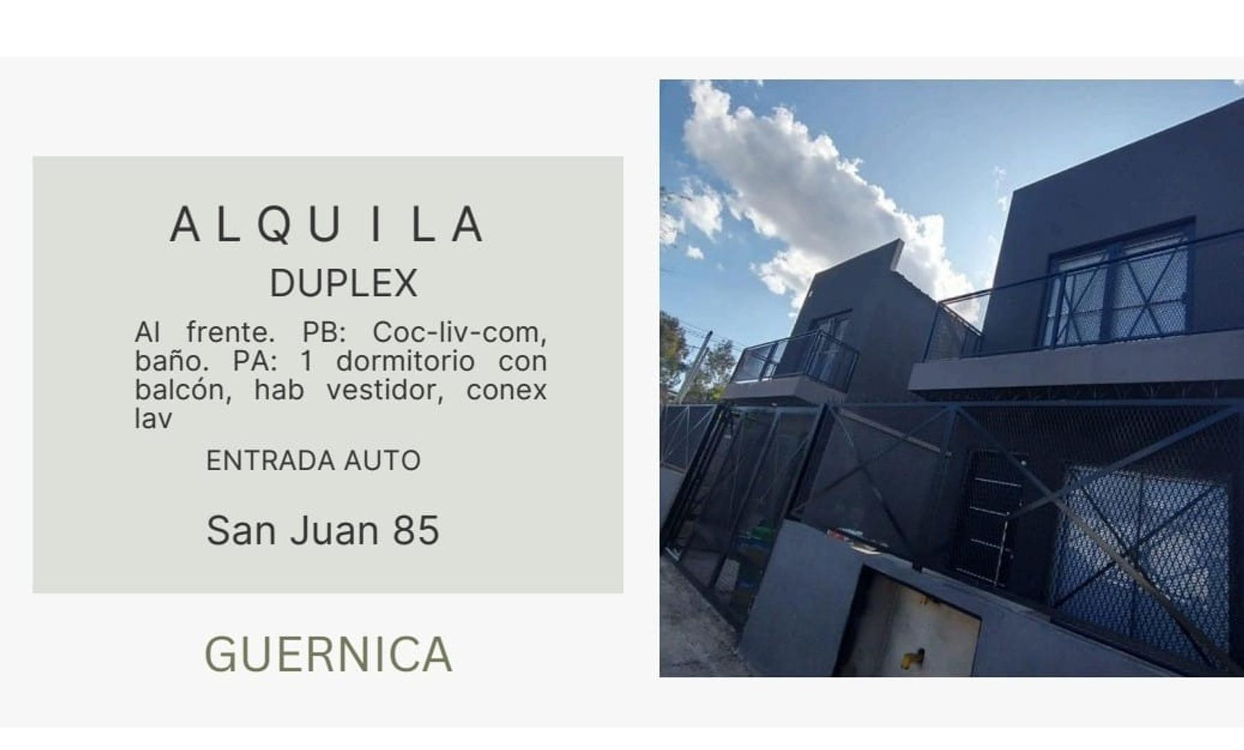 DUPLEX c/entrada AUTO