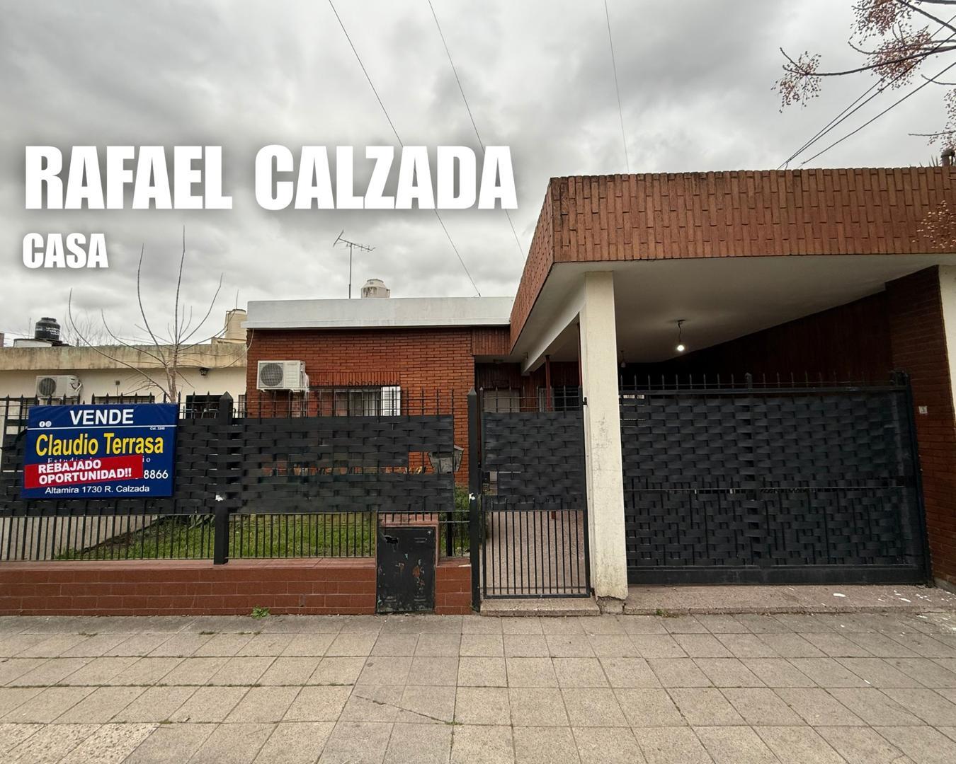 CASA EN VENTA EN RAFAEL CALZADA