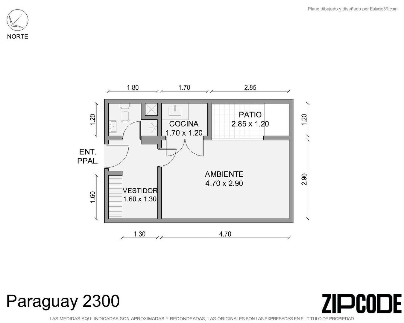 Departamento en Venta Apto profesional