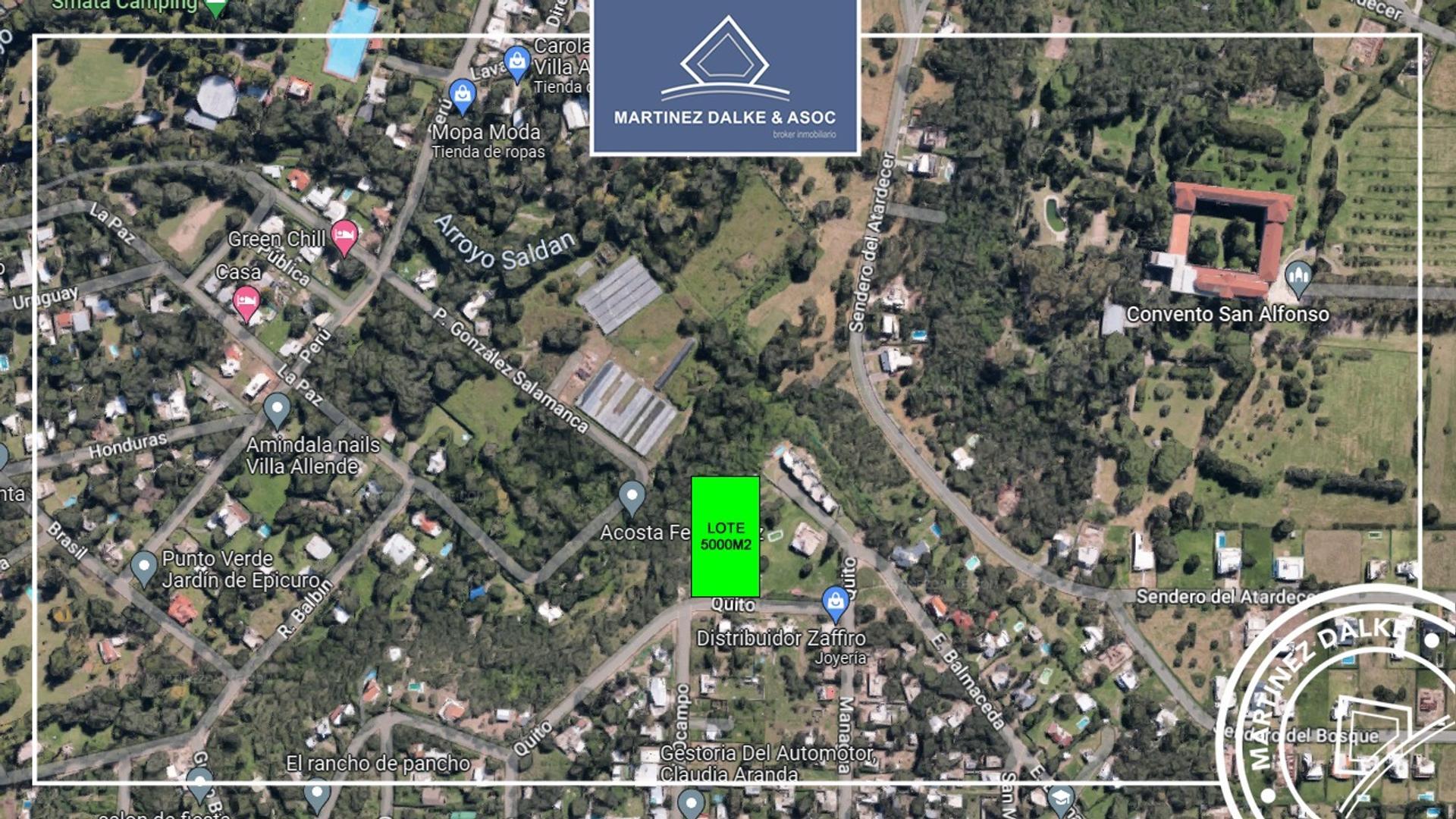 Terreno en Venta en San Alfonso, USD 160.000