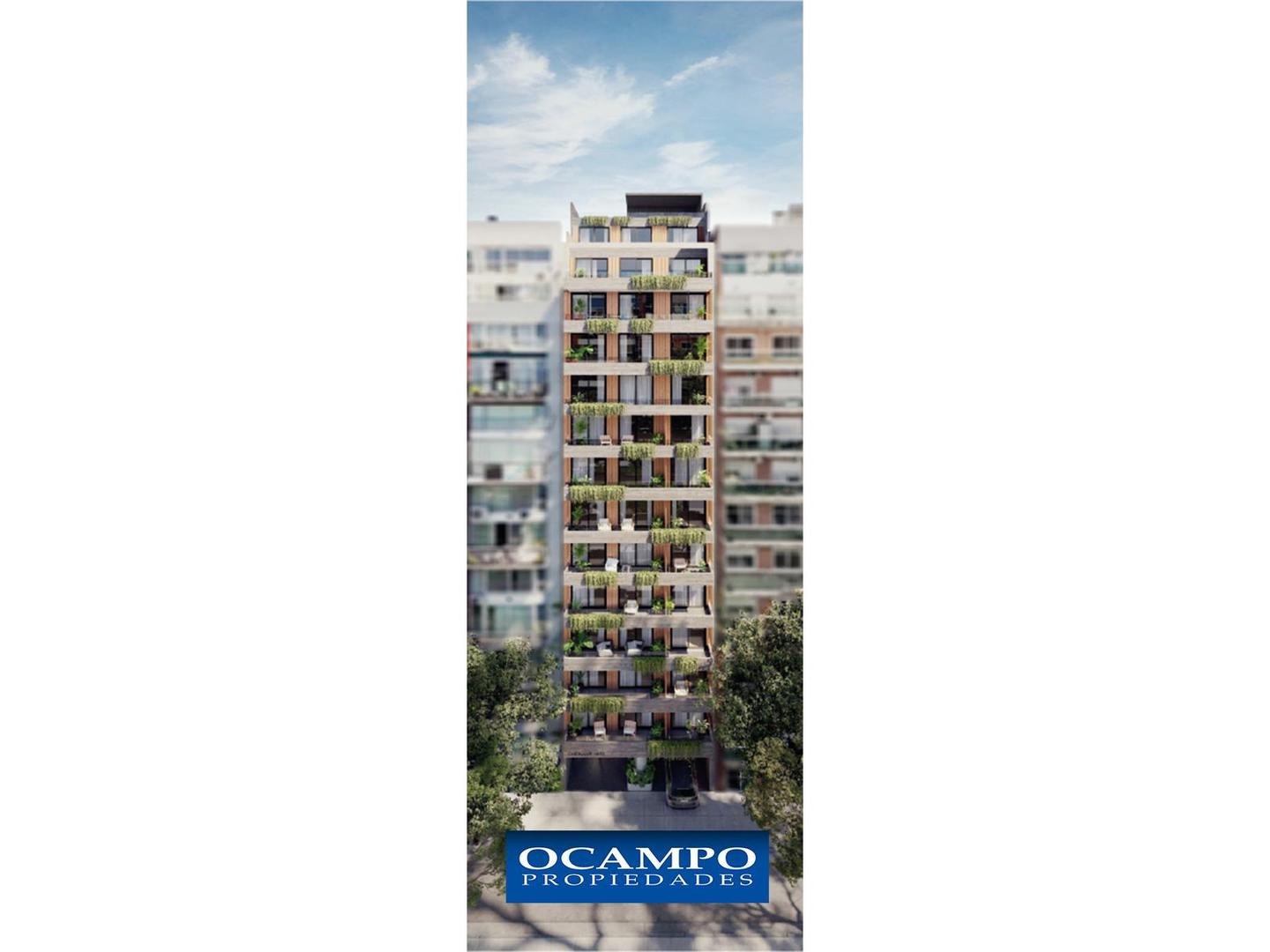 Departamento 2 ambientes en Las Cañitas