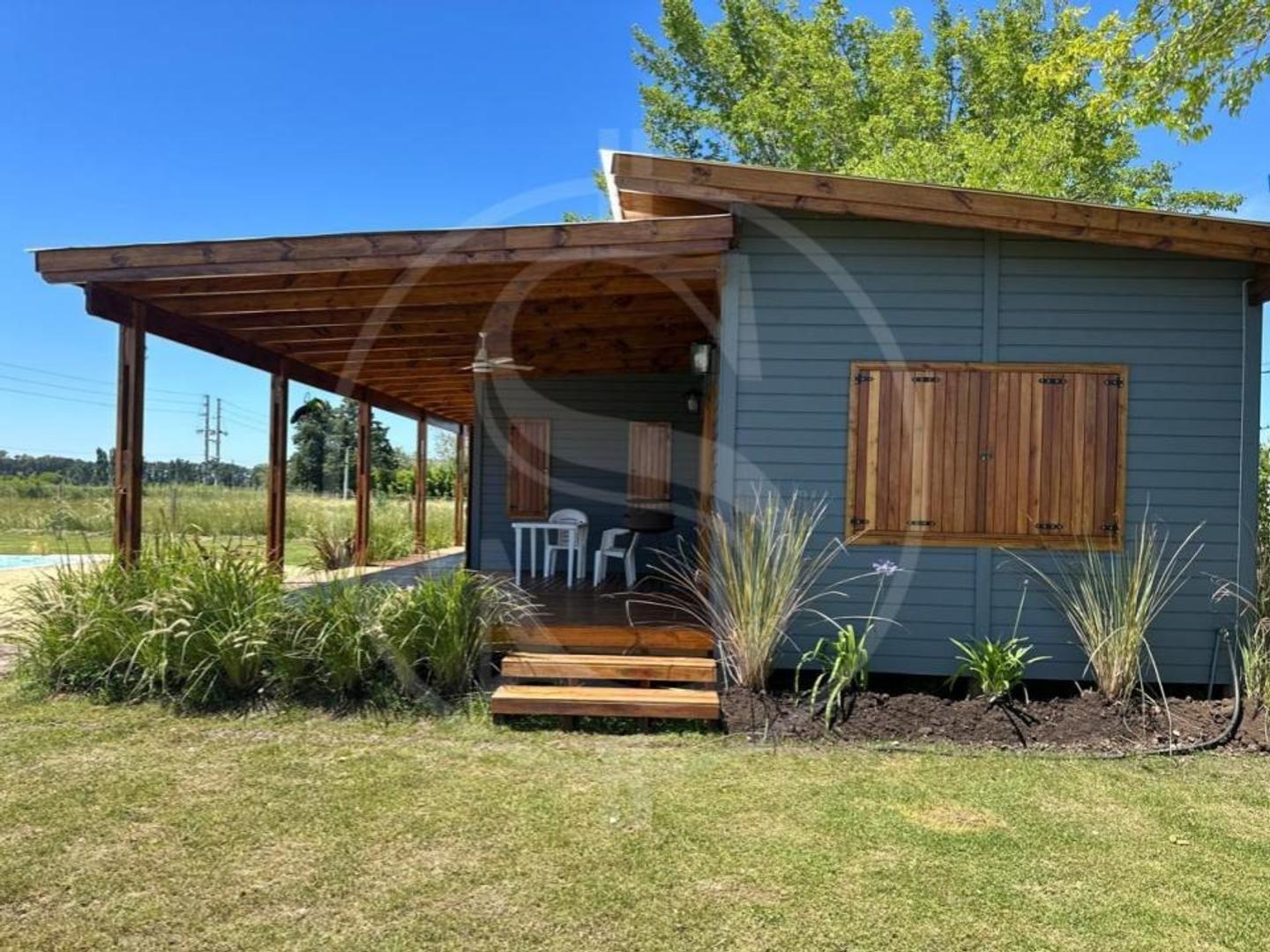 CABAÑA A CONSTRUIR FINANCIADA  CALIDAD Y DISEÑO