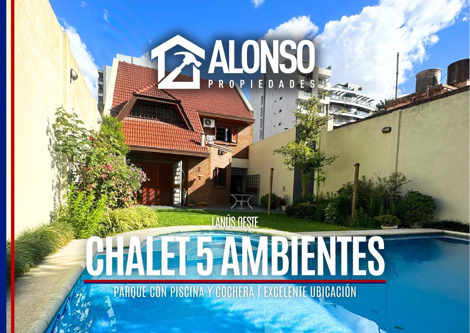 CHALET 5 AMBIENTES CON PISCINA EN VENTA EN LANÚS