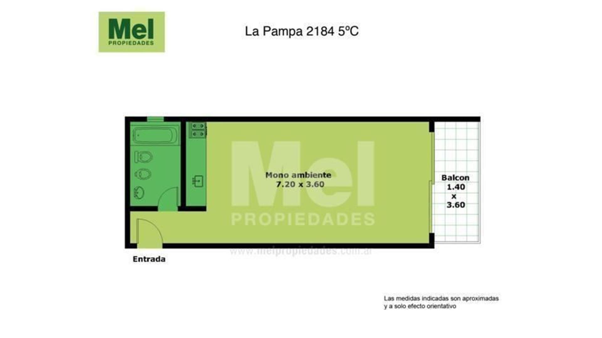 La Pampa 2100, Piso 5