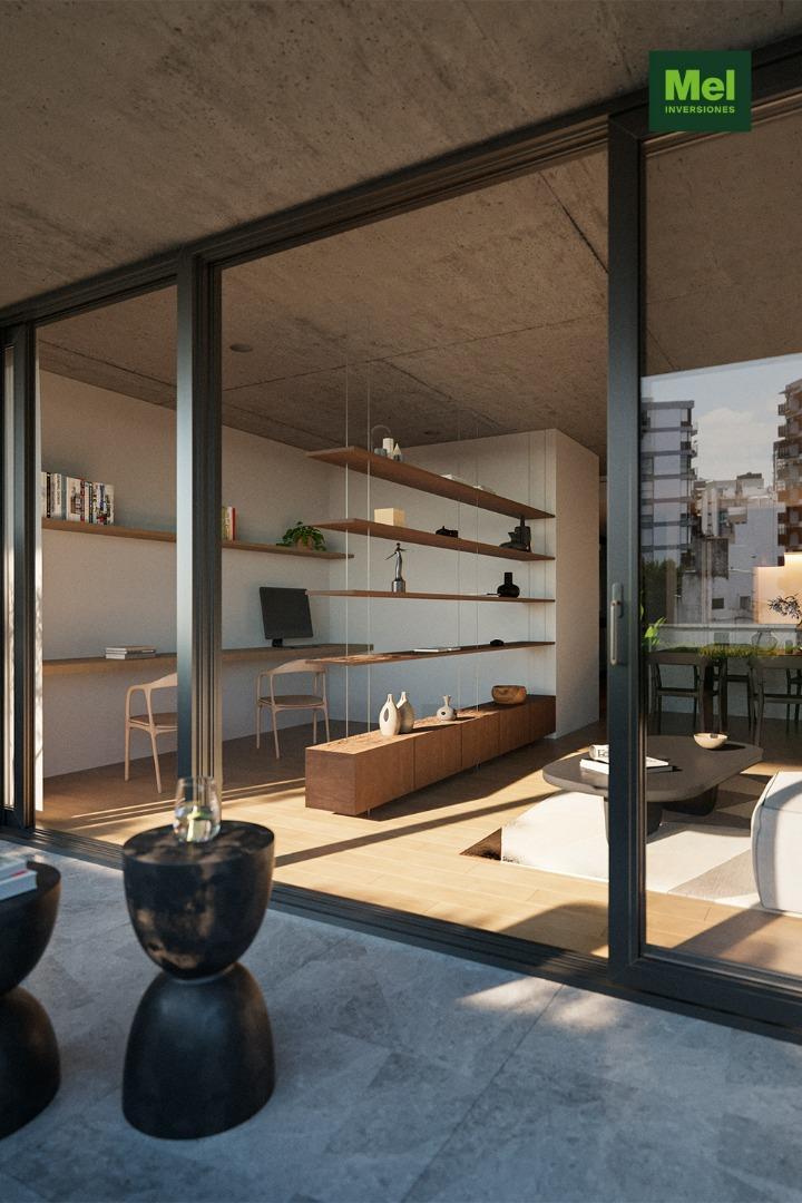 Departamento Monoambiente con 1 baño