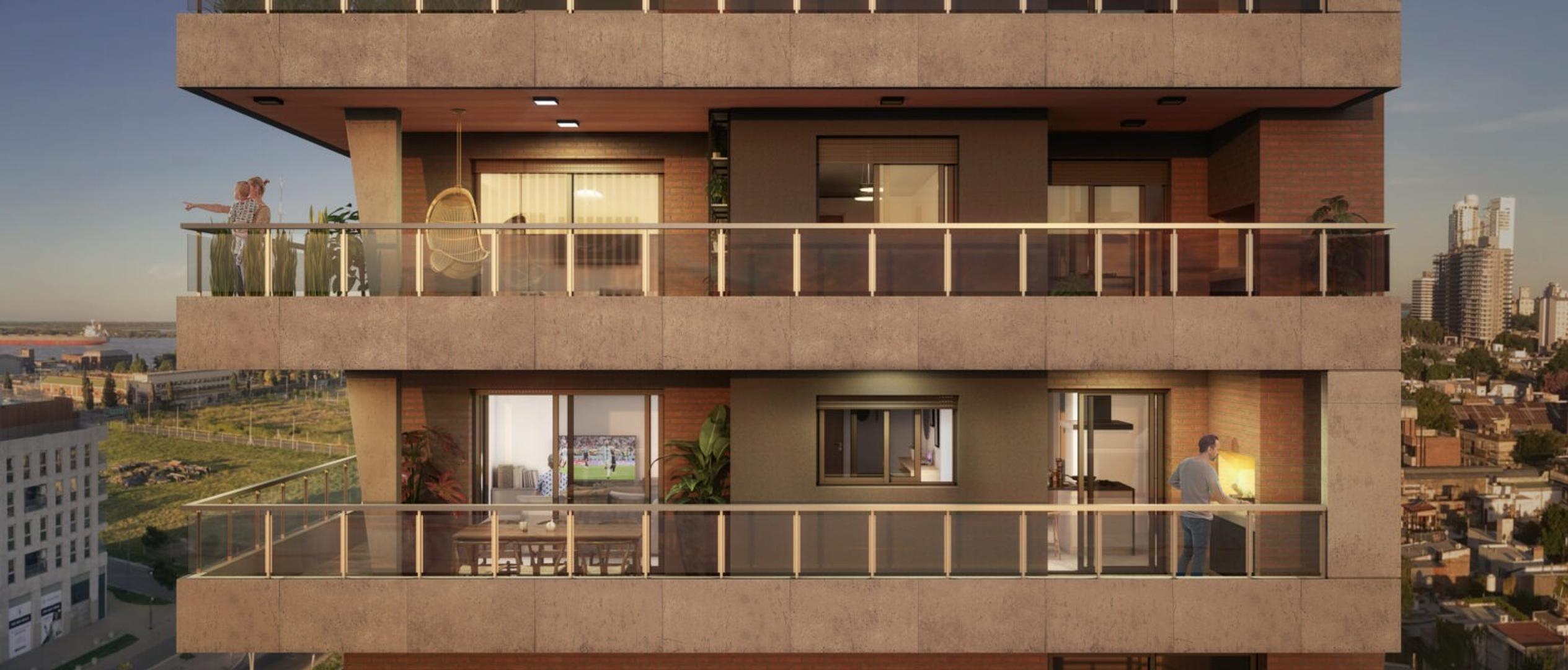 DEPARTAMENTOS CON VISTA AL RIO A LA VENTA - PUCCINI 3